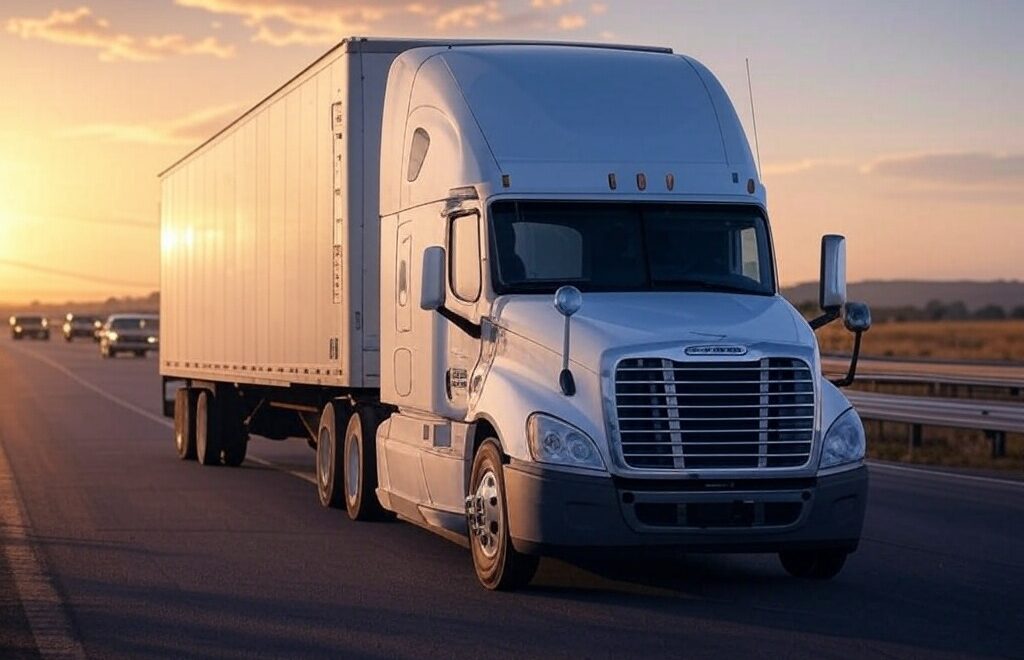 18 wheel truck